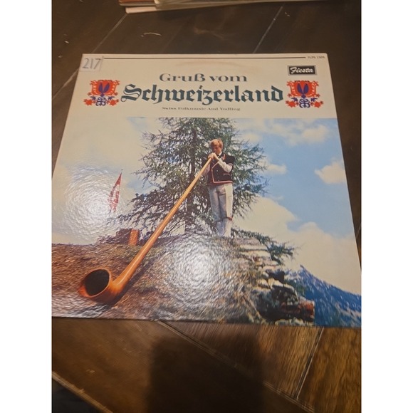 Other - Grub vom Schweizerland Swiss Folkmusic & Yodeling Fiesta Records 33rpm (GRADE F)